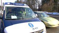 Poliisi valvoo liikennettä