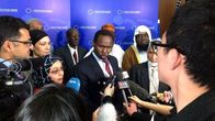 Mohamed Elsanousi avaamassa Valkoisen talon CVE-konferenssia (Summit on Countering Violent Extremism).