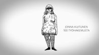 Jonna Kuitunen omakuva piirros
