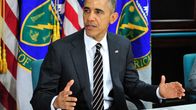 Yhdysvaltain presidentti Barack Obama puhui maan energia- ja ilmastopolitiikasta Washingtonissa 19. maaliskuuta.