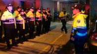 Poliisien käskynjako Costa Ricassa.