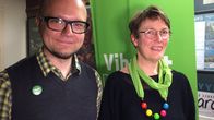Olli-Poika Parviainen ja Satu Hassi