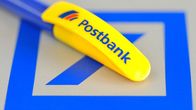 Postbankin mainoskynä.