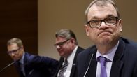 Puolueiden puheenjohtajat, kokoomuksen Alexander Stubb, perussuomalaisten Timo Soini ja hallitustunnustelija, keskustan Juha Sipilä.