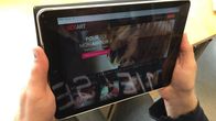 Tabletilla näkyy pornosivusto