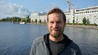 Kimmo Timonen Kuopion satamassa