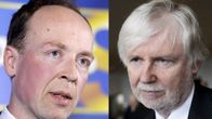 Jussi Halla-Aho (kuvassa vas.) ja Erkki Tuomioja.