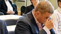 Pekka Perä oikeudessa.