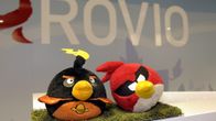 Peliyhtiö Rovion Angry Birds -hahmoja.