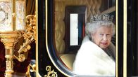Britannian kuningatar Elisabet II toukokuussa 2015.