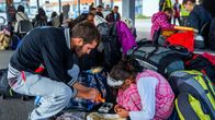 Homsista Syyriasta tulevat pakolaiset Rostockissa