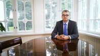Juha Sipilä Kesärannassa keskiviikkona.