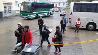 Ensimmäiset turvapaikanhakijat saapuivat Tornion järjestelykeskukseen tiistaina.