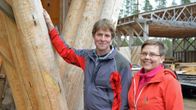 Yrittäjäpariskunta Meinrad Rohner ja Päivi Sainio-Rohner.
