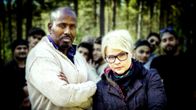 Kati Leskinen ja Wali Hashi