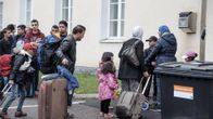 Turvapaikanhakijoita Tornion järjestelykeskuksessa 25. syyskuuta.