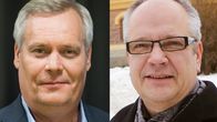 Antti Rinne (sd.) ja Kaj Turunen (ps.)