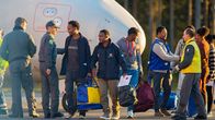 Eritrealaisia turvapaikanhakijoita lennätettiin Italiasta Ruotsiin.