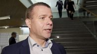 Kokoomuksen sisäministeri Petteri Orpo eduskunnassa Helsingissä lauantaina 7. marraskuuta.