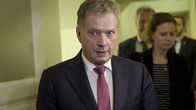 Presidentti Sauli Niinistön tiedotustilaisuus Pariisin terrori-iskuista.