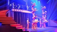 Nuoret esiintyvät Sorin sirkuksen 30-vuotisjuhlashow´ssa