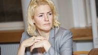 Miapetra Kumpula-Natri  Euroopan parlamentin tiedotustoimiston pressikahveilla Helsingissä 20. marraskuuta.