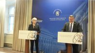 Ruotsin ulkoministeri Margot Wallström ja Suomen ulkoministeri Timo Soini (ps.) tapasivat Helsingissä tiistaina 24. marraskuuta 2015.