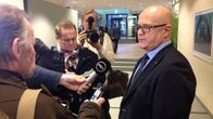 rikoskomisario Jari Räty keskusrikospoliisista Tampereen oikeustaloissa