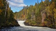 Jyrävänkoski Oulangan kansallispuistossa.