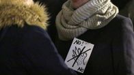Kölnissä vastustettiin seksuaalista häirintää mielenosoituksessa 5. tammikuuta.