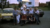 Nuoria Kittilän Teboililla kesäyönä vuonna 1982.