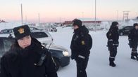Norjalaisia poliiseja Kirkkoniemellä.