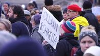 Ei minun nimissäni -mielenilmaus Helsingissä.