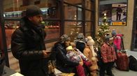 Sallan raja-asemalle tuli 7.tammikuuta 21 turvapaikanhakijaa Venäjältä.