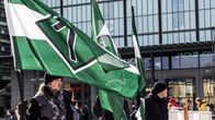 Vastarintaliike Helsingin Narinkkatorilla.