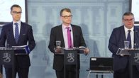 Alexander Stubb, Juha Sipilä ja Timo Soini