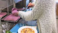Lunchtime at school.