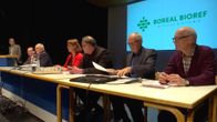 Boreal Bioref Oy:n ja Kemijärven kaupunkin edustajat järjestivät biojalostamohankkeen tiedotus- ja keskustelutilaisuuden maanantaina.