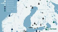 Suomen ja lähialueen merkittävät joukko-osastot.