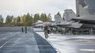 f-15 lentokoneita Karjalan lennoston hävittäjälentoharjoituksessa.