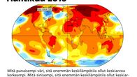 Huhtikuun lämpötilagraaffi