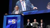 Perussuomalaisten Timo Soini.