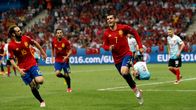 Alvaro Morata iski Espanjan johtoon Turkkia vastaan.