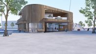 Laukontorin paviljonki, havainnekuva