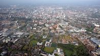 Manchester kuvattuna ilmasta vuonna 2008. 