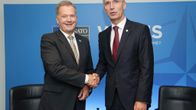 Sauli Niinistö ja Jens Stoltenberg.