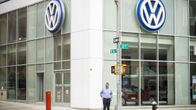 Volkswagenin myymälä Manhattanilla, New Yorkissa.