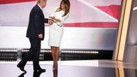 Doanld ja Melanie Trump republikaanien puoluekokouksessa 19. heinäkuuta.