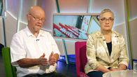 Osmo Soininvaara ja Leena Simonen.