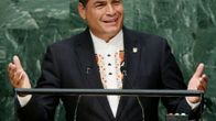 Ecuadorin presidentti Rafael Correa.
